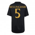 Günstige Fußballtrikots Real Madrid Bellingham 5 Kinder 3rd trikot 2023-24 Kurzarm